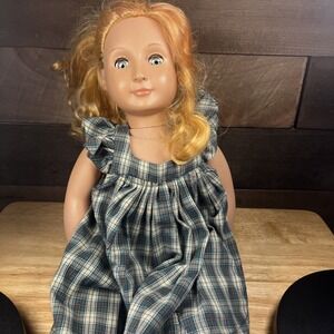 Battet Doll Orange Hair Blue Eyes